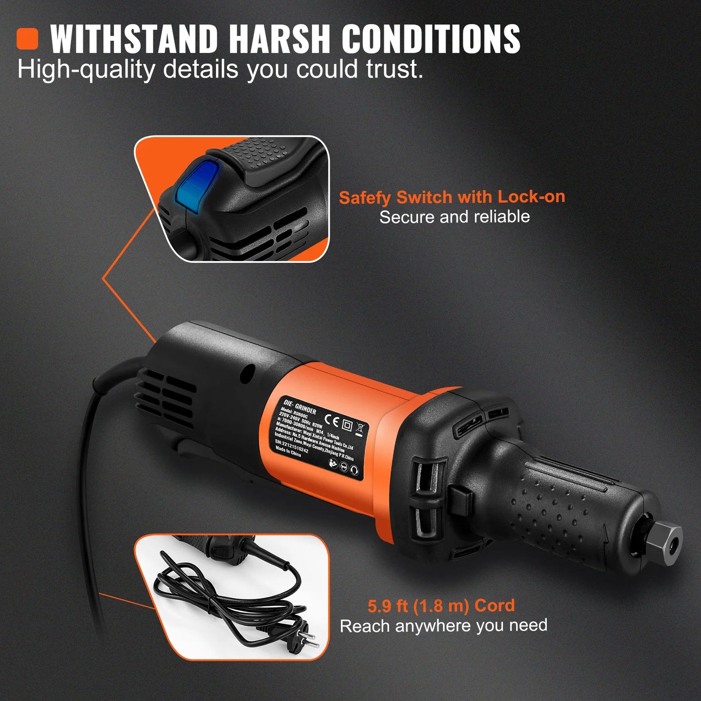 Variable Speed Die Grinder