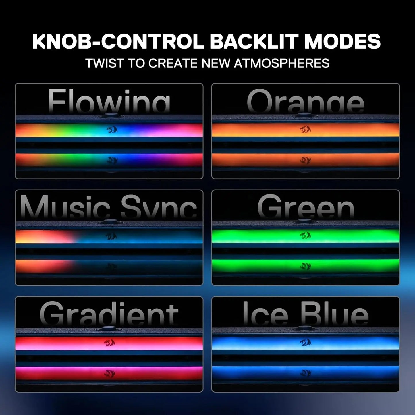 Redragon RGB Desktop Soundbar