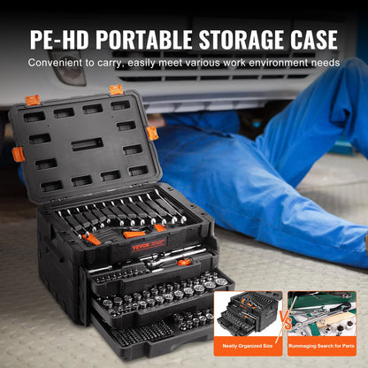 450 Pcs Mechanics Tool and Socket Set