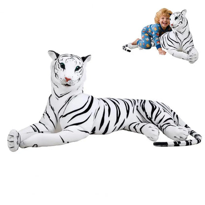 Giant Life Size Stuffed Tiger Pillow
