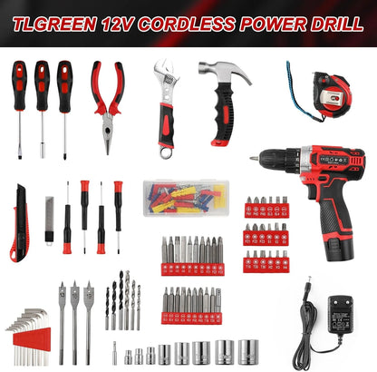 138-Tool Box with Cordless Screwdriver
