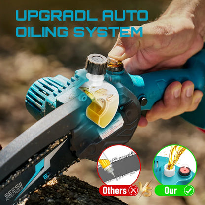 6'' Cordless Mini Chainsaw