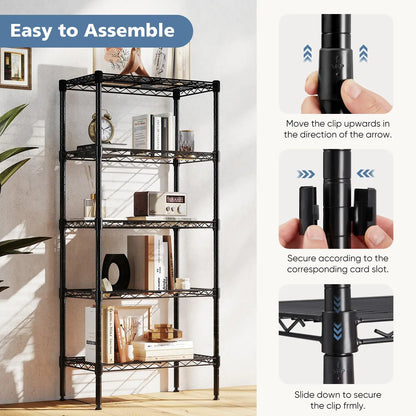 3-5 Tier Adjustable Storage Rack