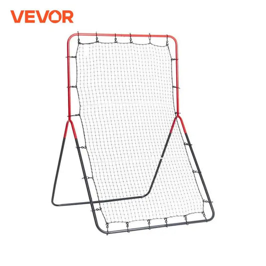 VEVOR Baseball And Softball Pitchback Net 3 x 4.5 ft PitchBack Baseball Pitching Nest three-Way Baseball Softball