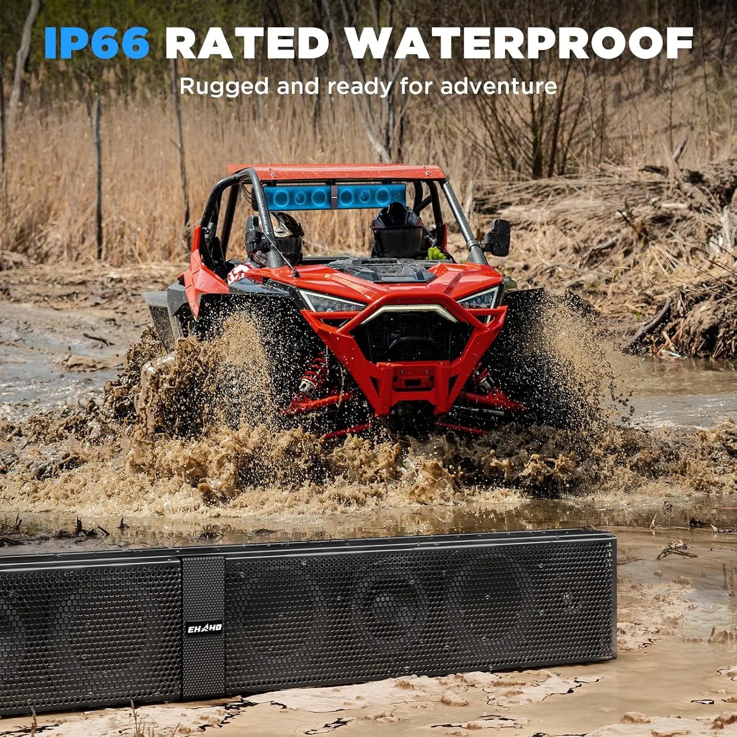 34" UTV Sound Bar