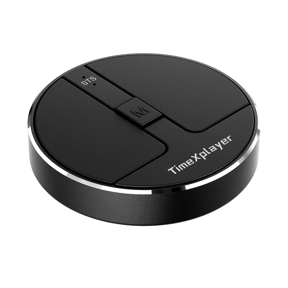 Portable 3 Mode BT 5.2/2.4G/USB Mini Capacitive Mouse with USB Receiver for Laptop PC