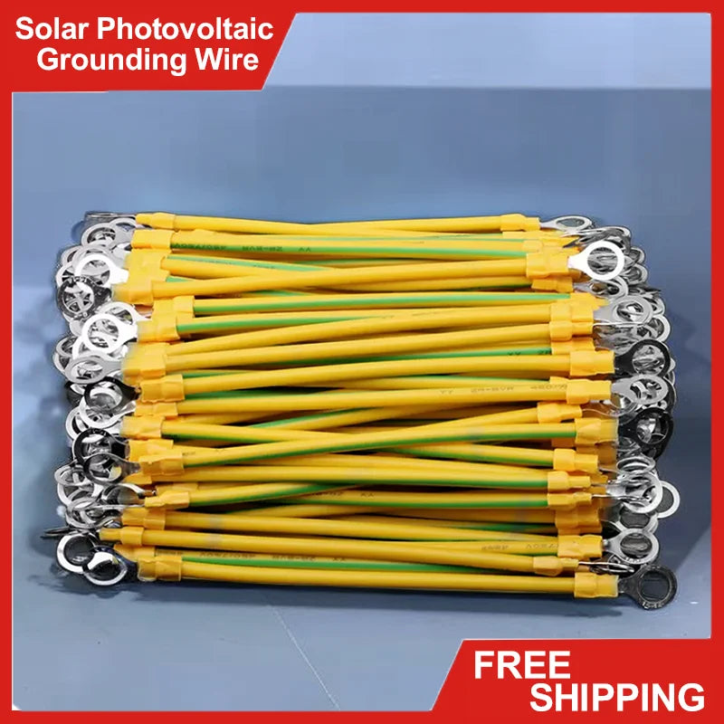 100Pcs Solar Photovoltaic Grounding Wire Terminals