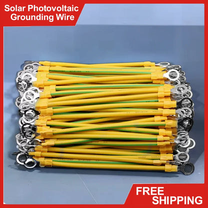 100Pcs Solar Photovoltaic Grounding Wire Terminals