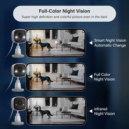 Outdoor Wireless Security Camera 3MP 1296P, With WiFi, Home Security Surveillance