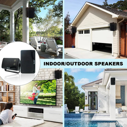 3.5'' Passive Outdoor Wired Waterproof Speakers