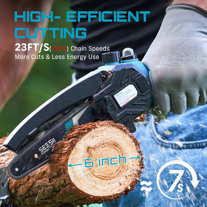 6'' Cordless Mini Chainsaw