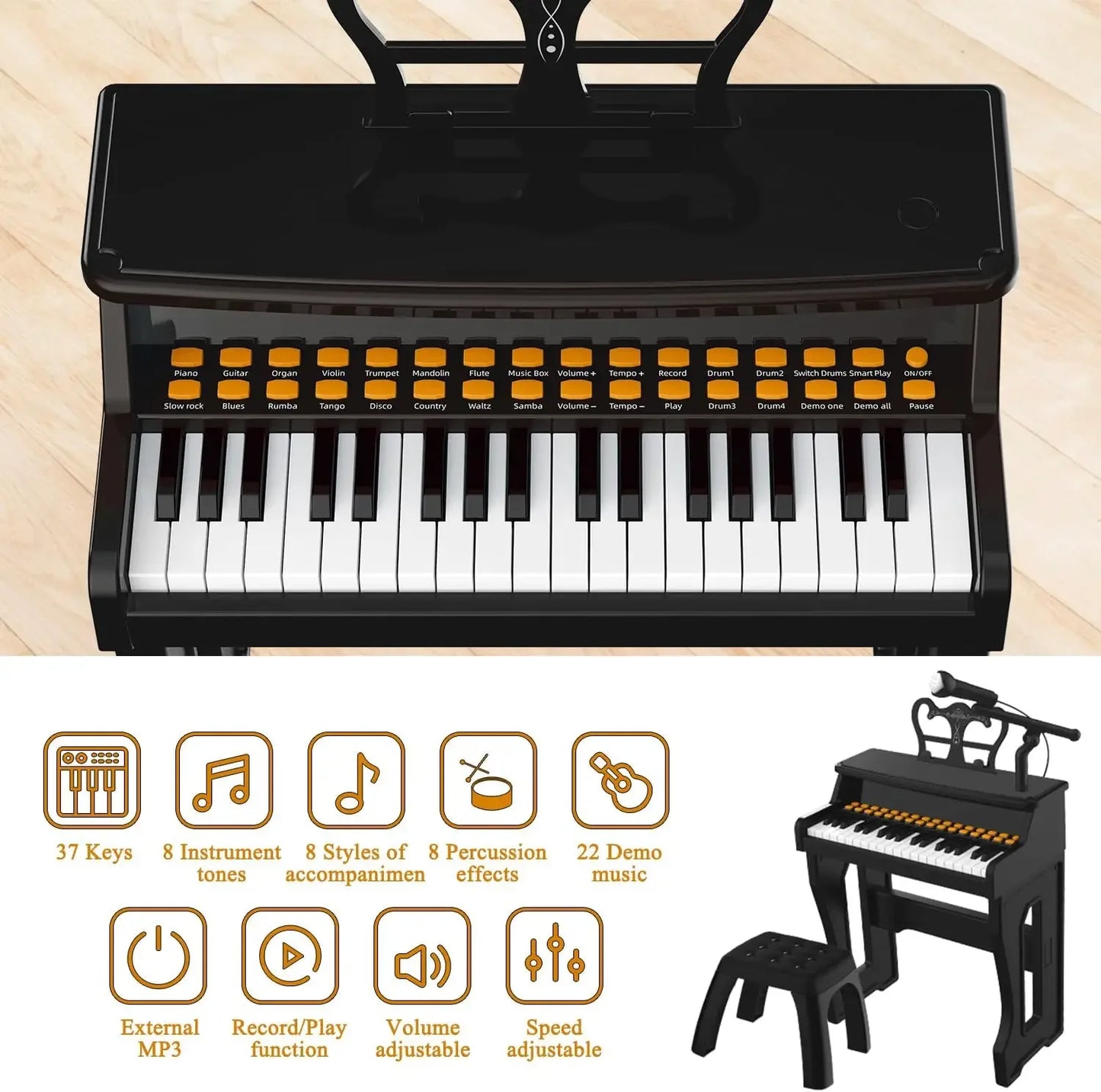 Keyboard Piano for Toddler and young kids