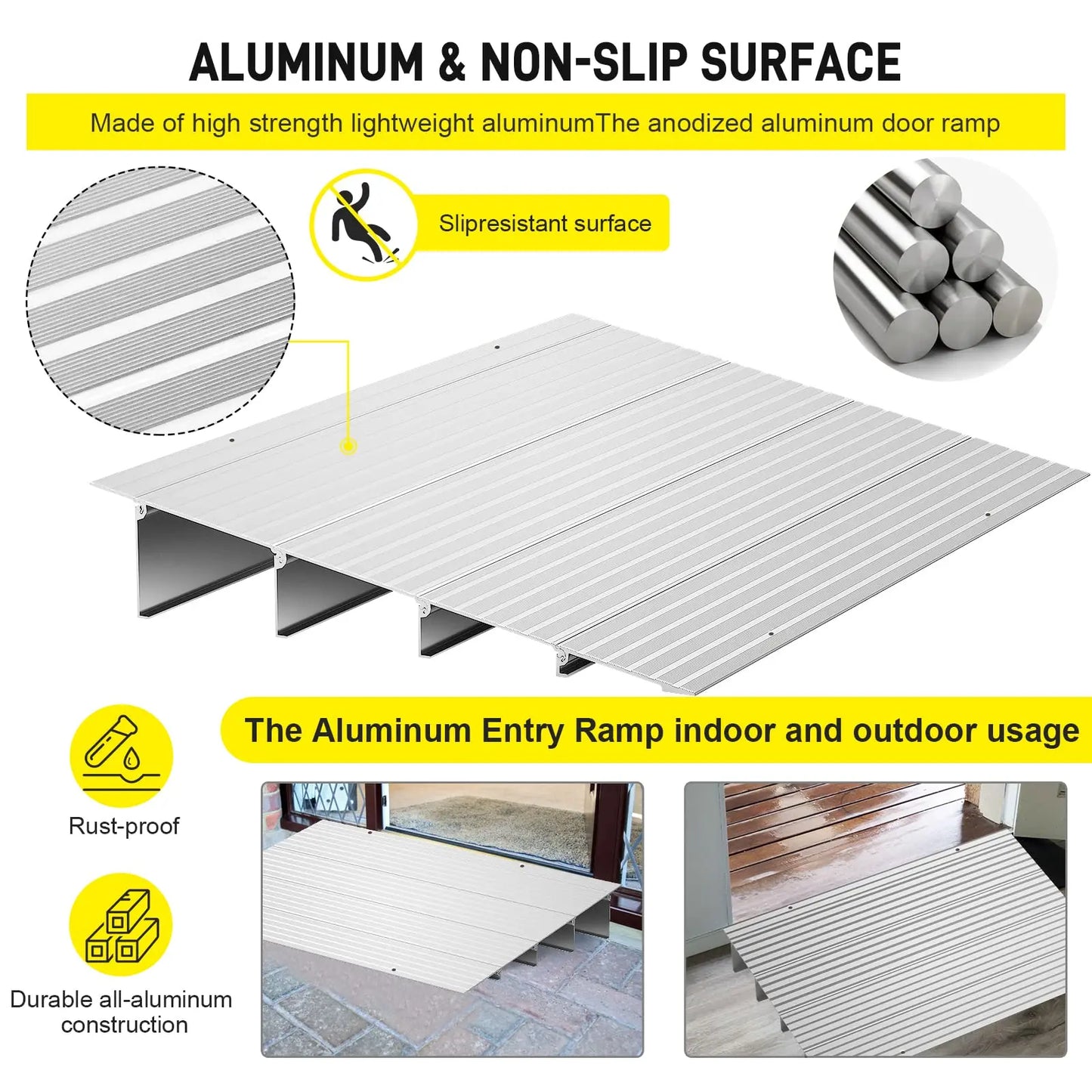 Aluminum Door Threshold Ramp