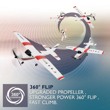 RC Airplane F949 2.4G 3D6G 3Ch Fixed Wing Plane Digital Servo With Gyroscope