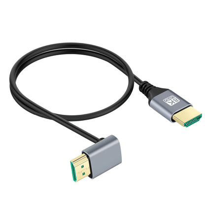 90 Degree Male To Male HDMI Cable