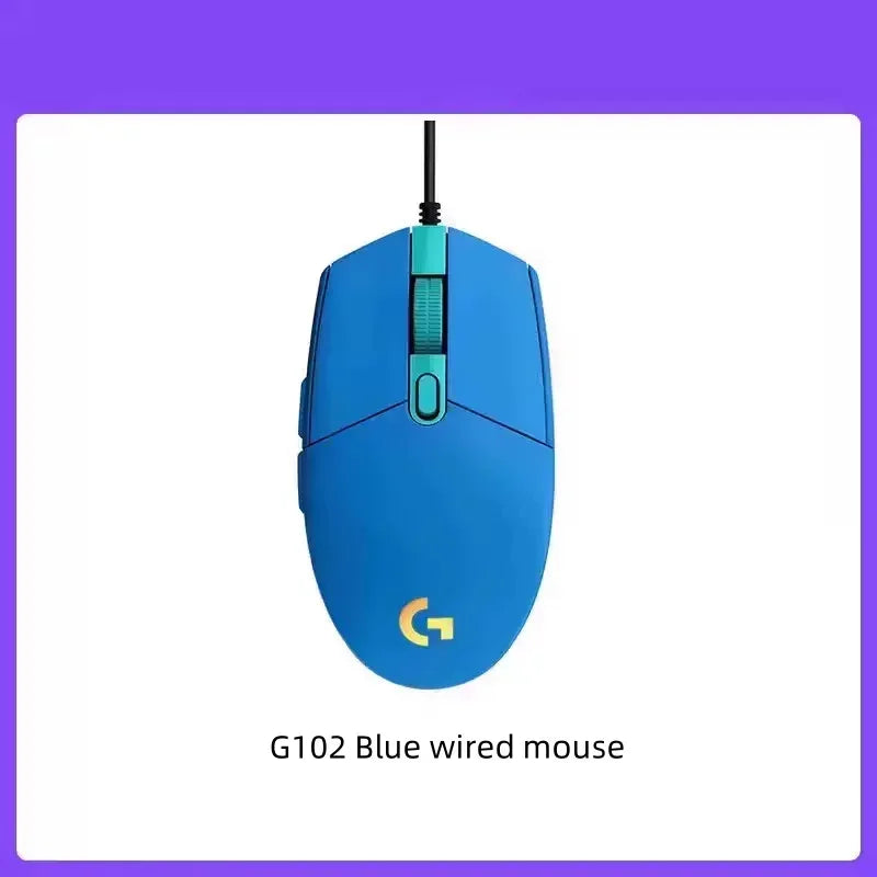 Logitech G102 Generation 6 keys 8000 DPI Wired Ergonomic Gaming Mouse