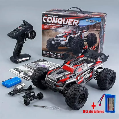 1:16 Scale Large RC Car 50km/h High Speed 4WD 2.4G Off Road Monster Truck RC Toy