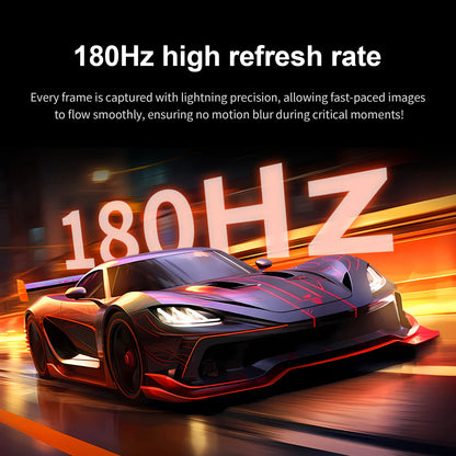 Reletech Monitor 23.8Inch 180Hz Gaming Monitor 1080P Fast IPS G-Sync/FreeSync HDR Support VESA Wall Mount Low Blue Light