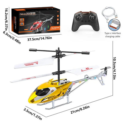 Kids Remote Helicopter With Stable Flight & Easy Control Remote Control