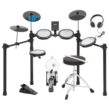 Electronic Drum Set with Kick Hammer Pedal