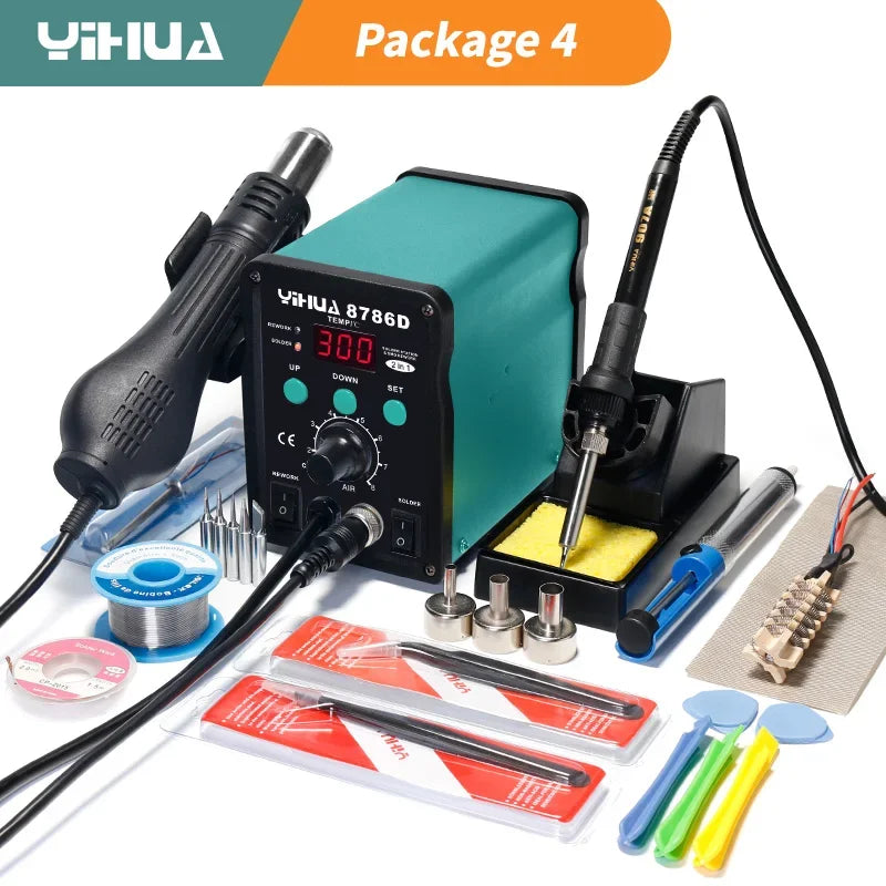 Hot Air Soldering Station for Digital Rework