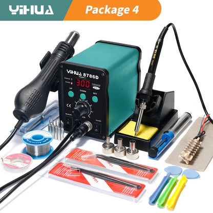 Hot Air Soldering Station for Digital Rework