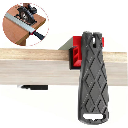 Wood Board Straight Edge Clamp Saw Cutting Guide