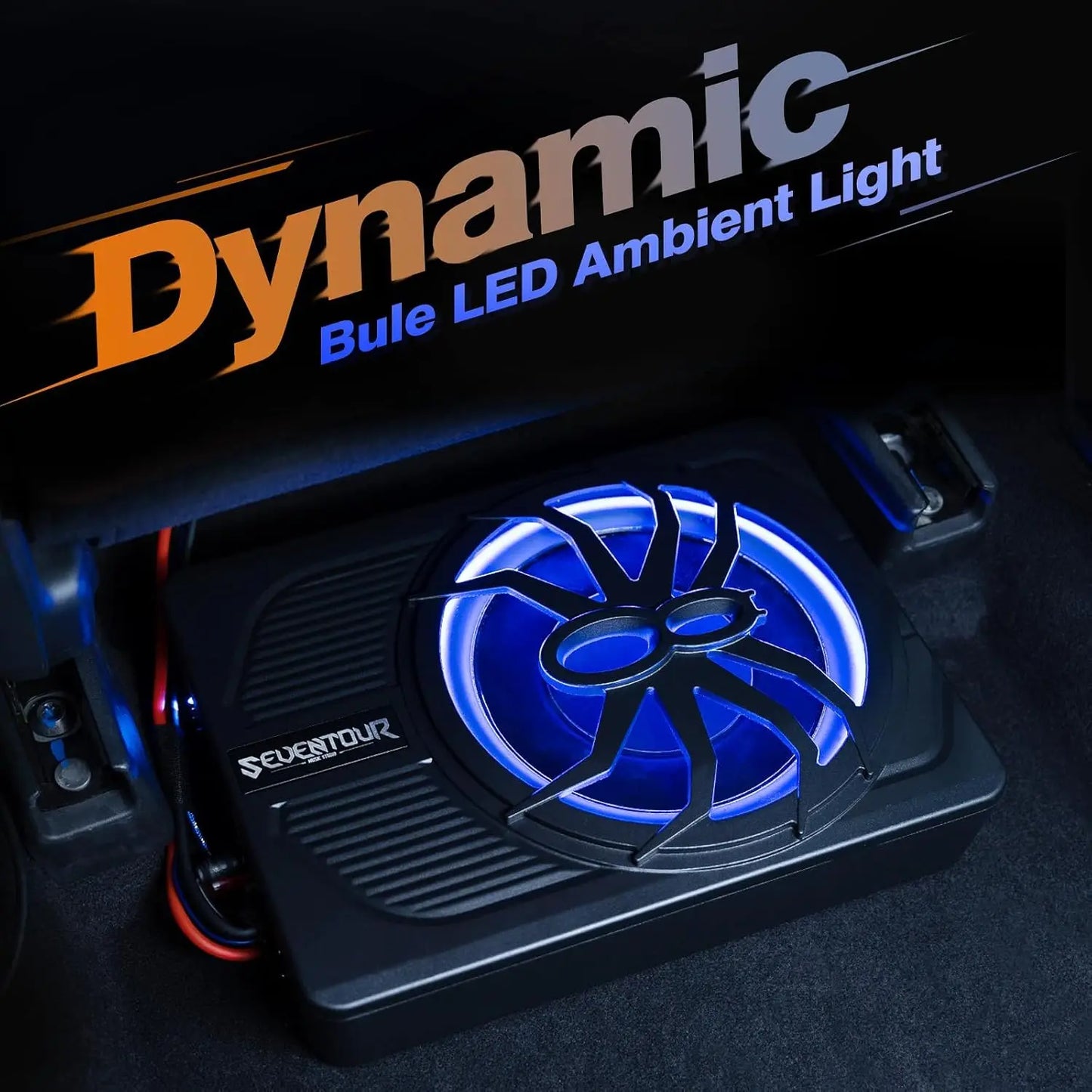 10" Slim Under Seat Car Subwoofer