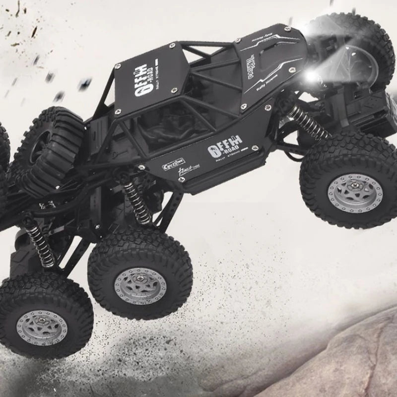 RC Car With 6WD, 38CM In Length, 1:12 Scale 2.4Ghz Remote Control, Suitable For Crawling, Drifting And Off - Road, High - Speed