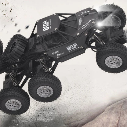 RC Car With 6WD, 38CM In Length, 1:12 Scale 2.4Ghz Remote Control, Suitable For Crawling, Drifting And Off - Road, High - Speed