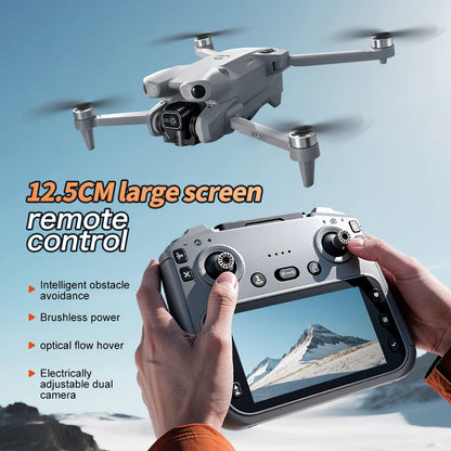 RC Quadcopter Drone 8K HD Aerial Photography Remote Control Aircraft Dual Camera WIFI GPS Three Sided Obstacle Avoidance