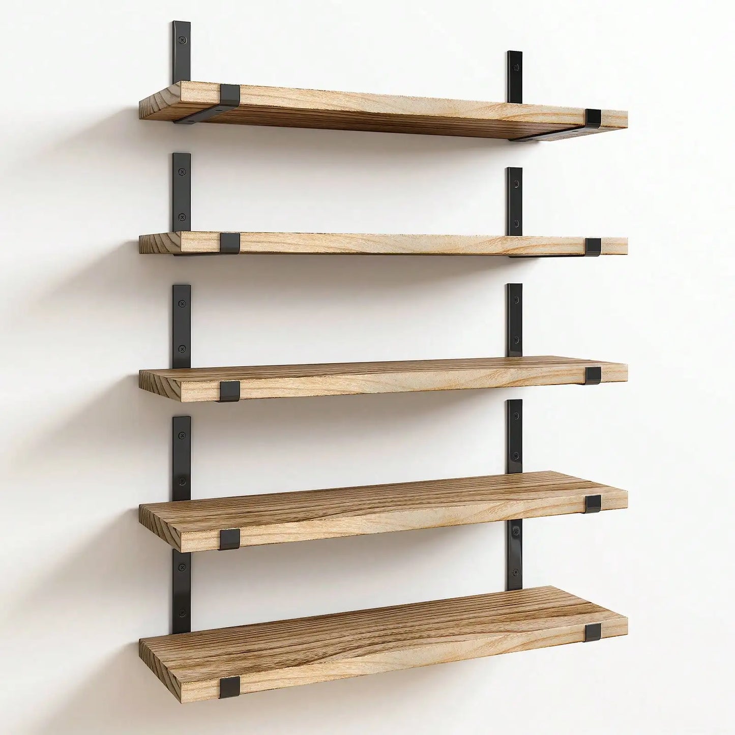 5/10pcs Floating Shelves, 4.7 inch Deep Wall Shelves, Bathroom Organizer