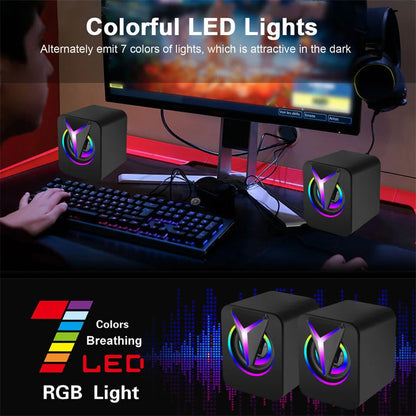 USB Wired Computer Speakers