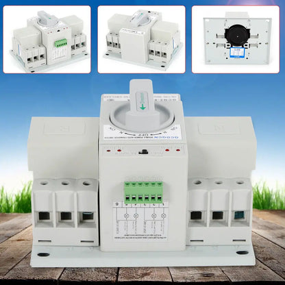 Automatic Transfer Switch 63 Amp 3P For Generator 50Hz/60Hz