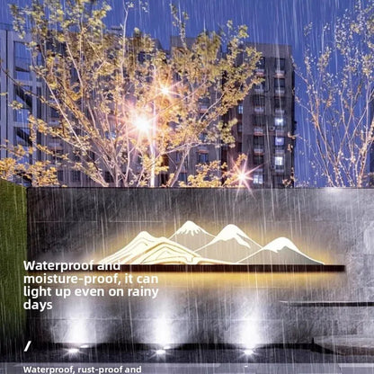 New Style Solar Lamp Courtyard Exterior Wall Decorative Lamp
