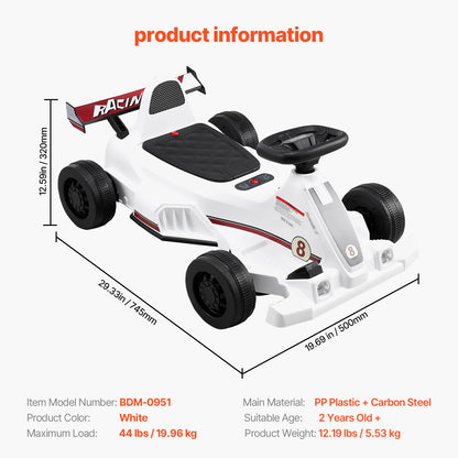 6V 4.5Ah Electric Pedal Go Kart