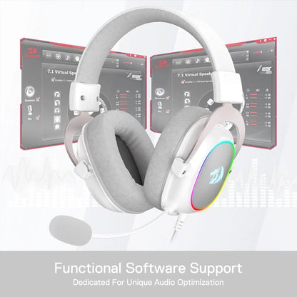 RGB Wired Backlit Gaming Headset With 7.1 Surround Sound