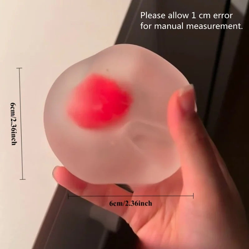 Strawberry Mochi Squeeze Toy for Stress Relief and Vent Anger Fidget Toy