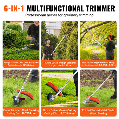 Gas 52CC 6-in-1 Multi-Functional Trimming Tools