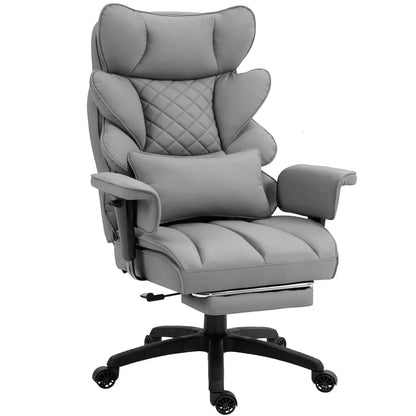 Big and Tall Office Chair with Pocket Spring Cushion, High Back Computer Gaming Chairs with Adjustable Armrests