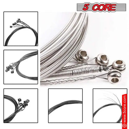Bass Guitar Strings Brass Phosphor Bronze Extra Light Gauge Bright Tone 4,5,6 String Set - GS EL BSS