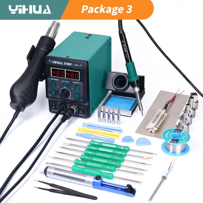 Hot Air Soldering Station for Digital Rework