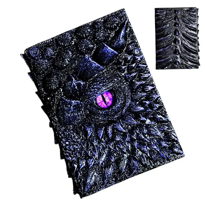 3D Dragon Eye Embossed Writing Journal For Dragon Lovers