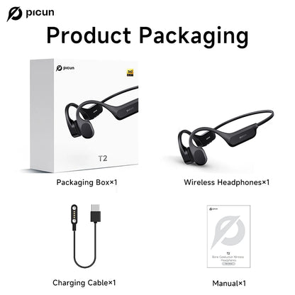 Wireless Bone Conduction Headset With IPX8, 32GB, and Bluetooth 5.4