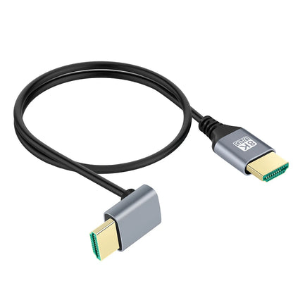 90 Degree Male To Male HDMI Cable