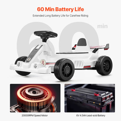 6V 4.5Ah Electric Pedal Go Kart