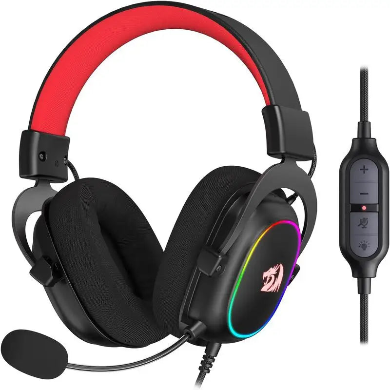 RGB Wired Backlit Gaming Headset With 7.1 Surround Sound