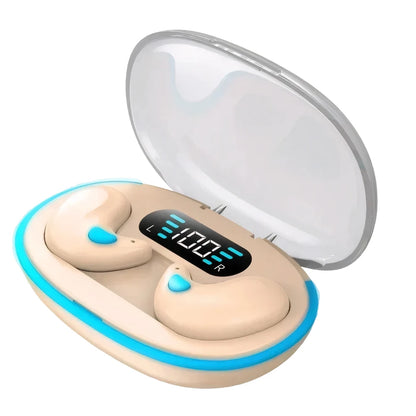 BT 5.3 Invisible Touch Control, Sense-Free, Micro Sleep Earbuds