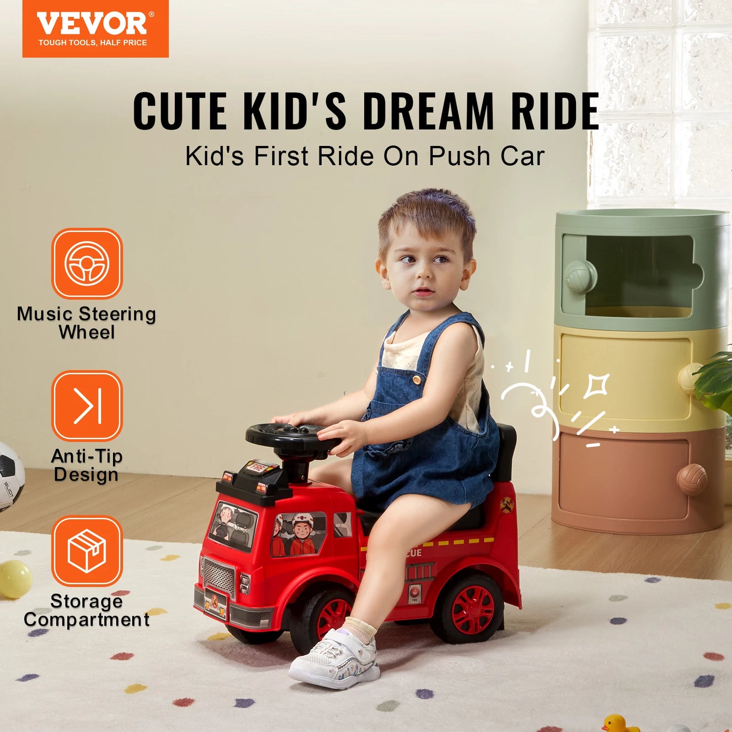 Ride On, Push Car for Toddlers