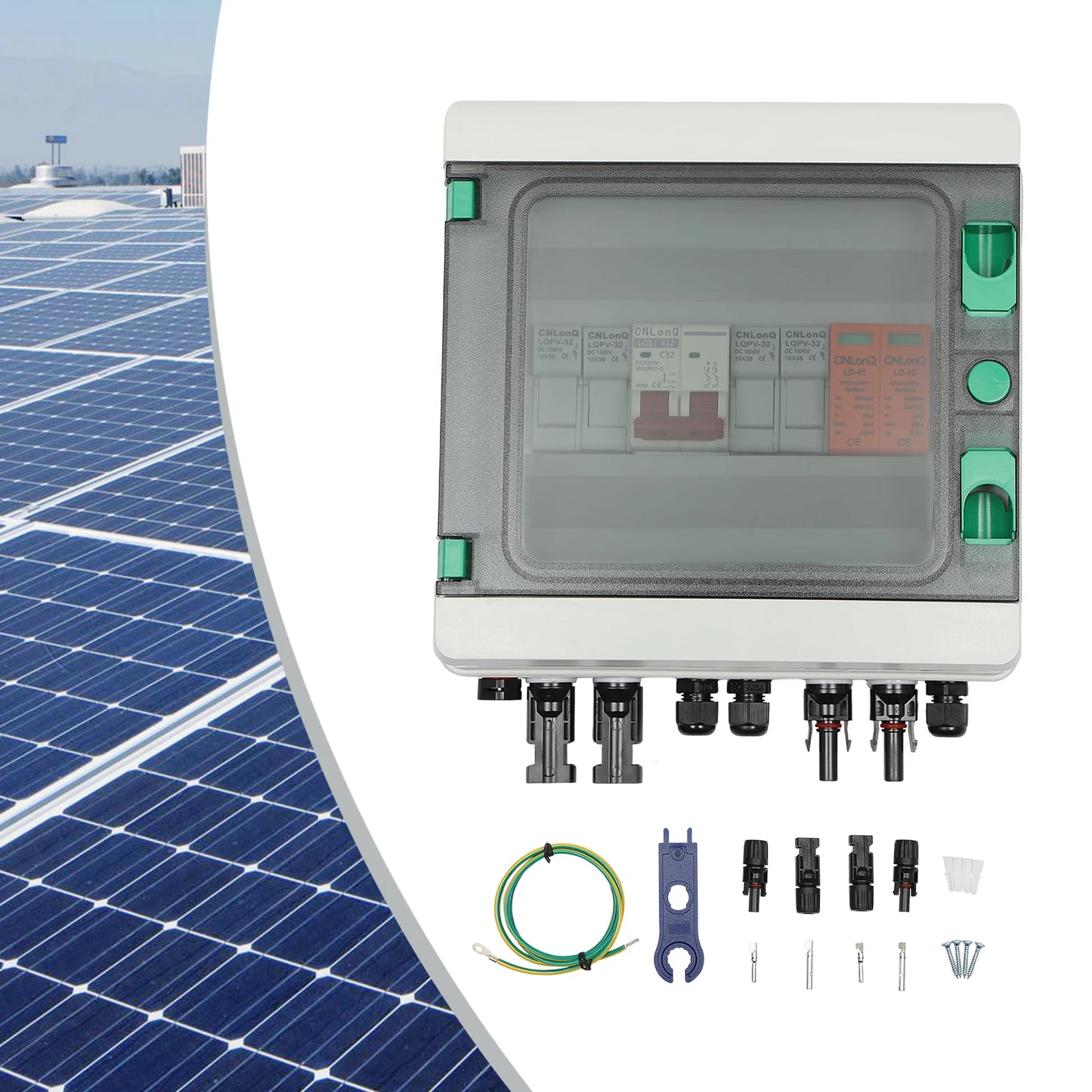 Solar PV Combiner Box